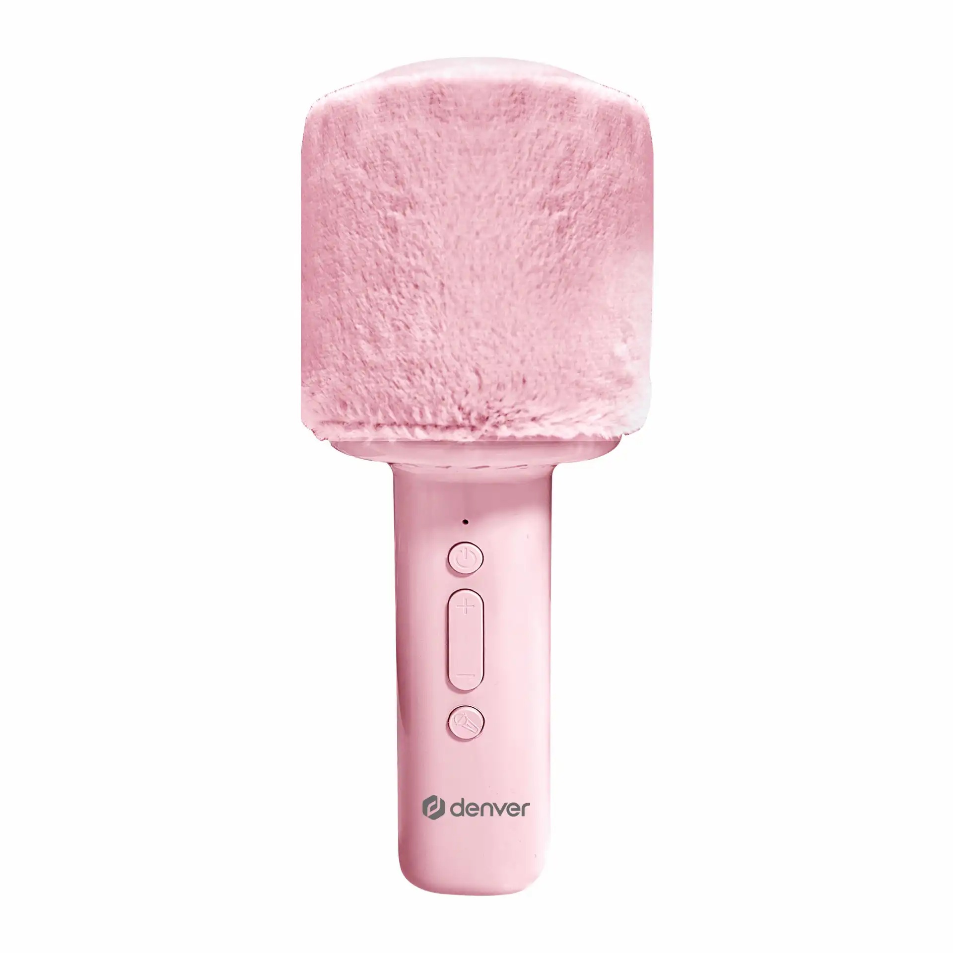 denver_kms-30ro__1_ Denver Audio Karaoke Microphone with Built-in Speaker & Bluetooth KMS-30RO Rose - Image 1