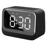 Denver EC-54B Dual Alarm Clock Speaker with Bluetooth & LCD Display