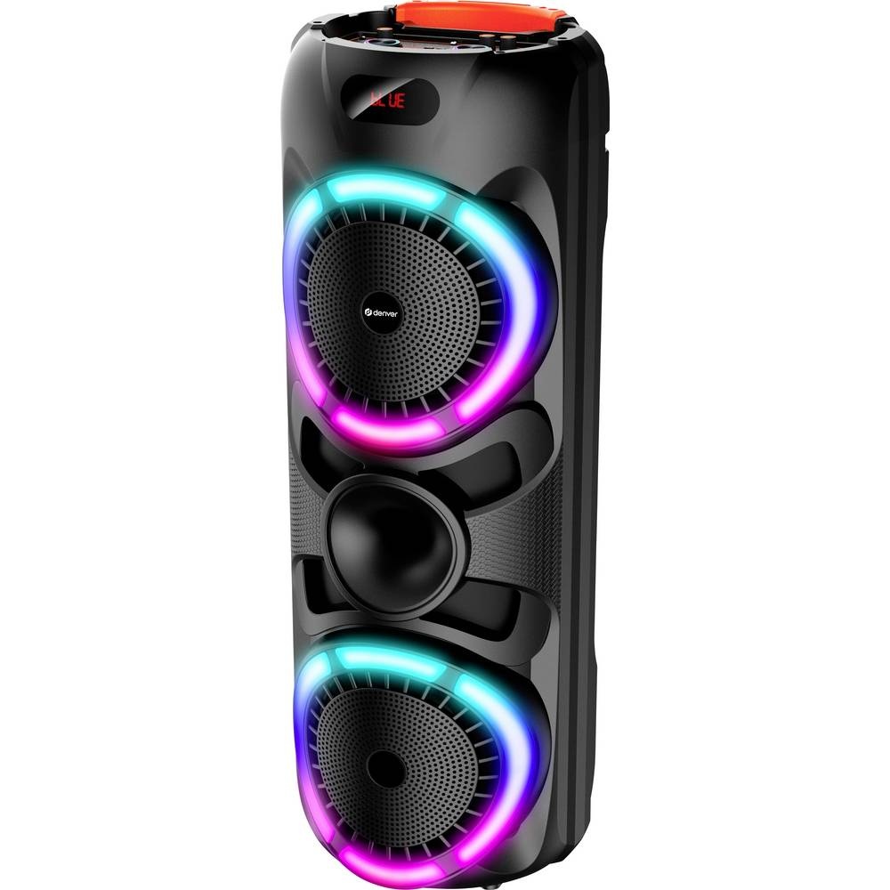 image_1783589972 Denver Audio Karaoke Speaker 2 x 8" woofers BT USB & MicroSD TWS 3600mAh BPS-459 - Image 1