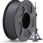 Anycubic PLA+ Filament Texture Grey 1Kg. Ideal Usage: Functional prototypes, mechanical parts, durable household gadgets, and brackets or mounts that require more impact resistance than standard PLA can provide.
