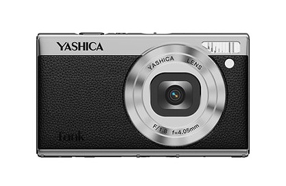 00_1790598821 Yashica Digital Camera Compact TANK Black - Image 1