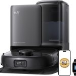 Anker Eufy Robot Vacuum Omni E25 AI See RGB Camera ,HydroJet Self-Clean Roller Mop