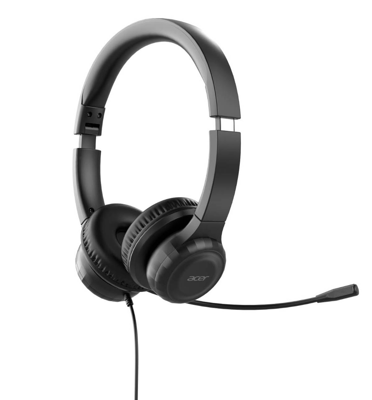 1_1790925994 Acer Headset Wired USB/3.5mm Black AHW154 - Image 1
