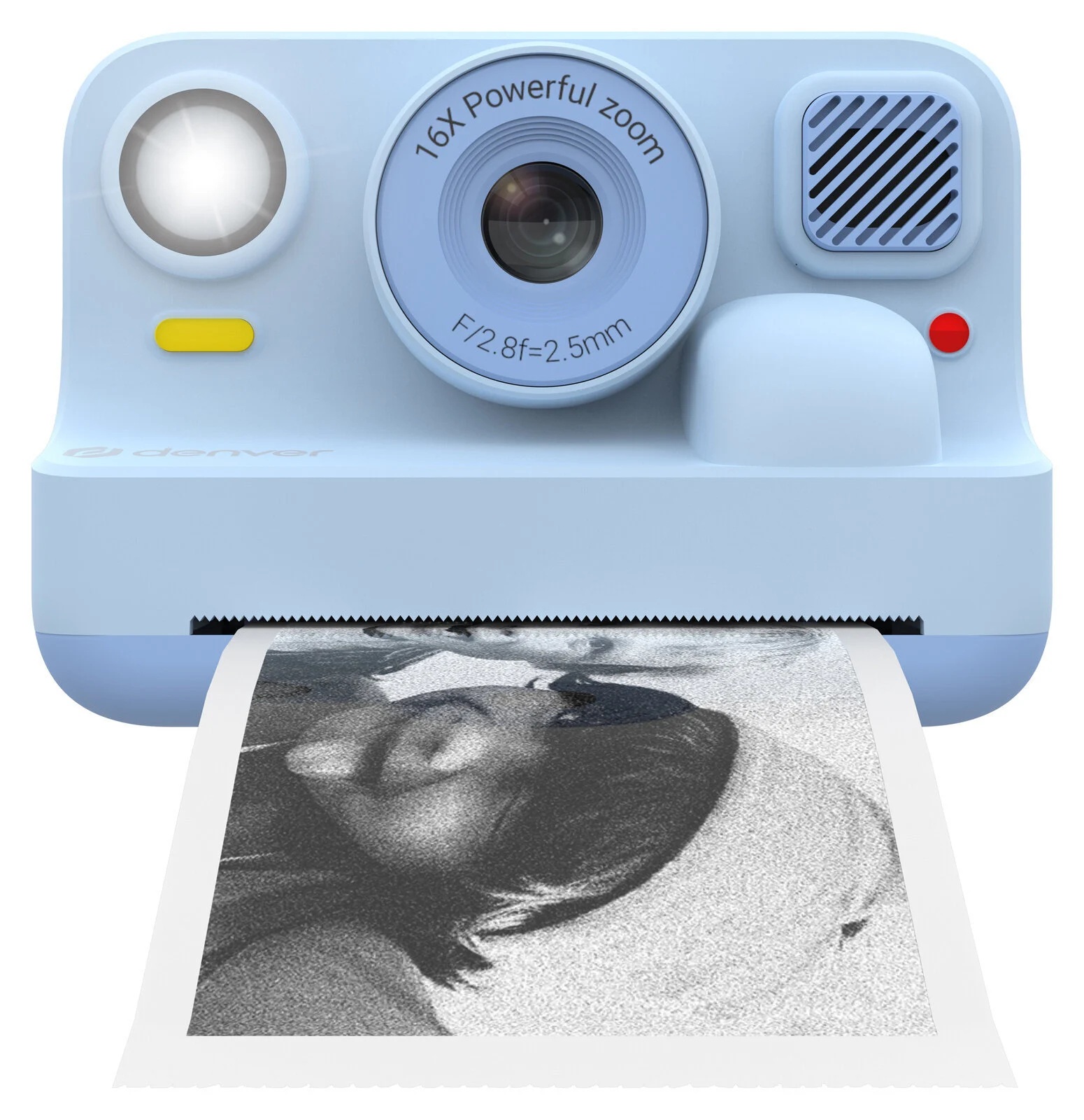 1_1791448091 Denver KIDS Photo Digital Instant Camera 48MP Thermal Print & BT Print KPC-1374BTBU Blue - Image 1