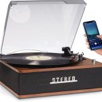 Denver AUDIO Turntable with Built-in Speakers & Bluetooth VPB-262