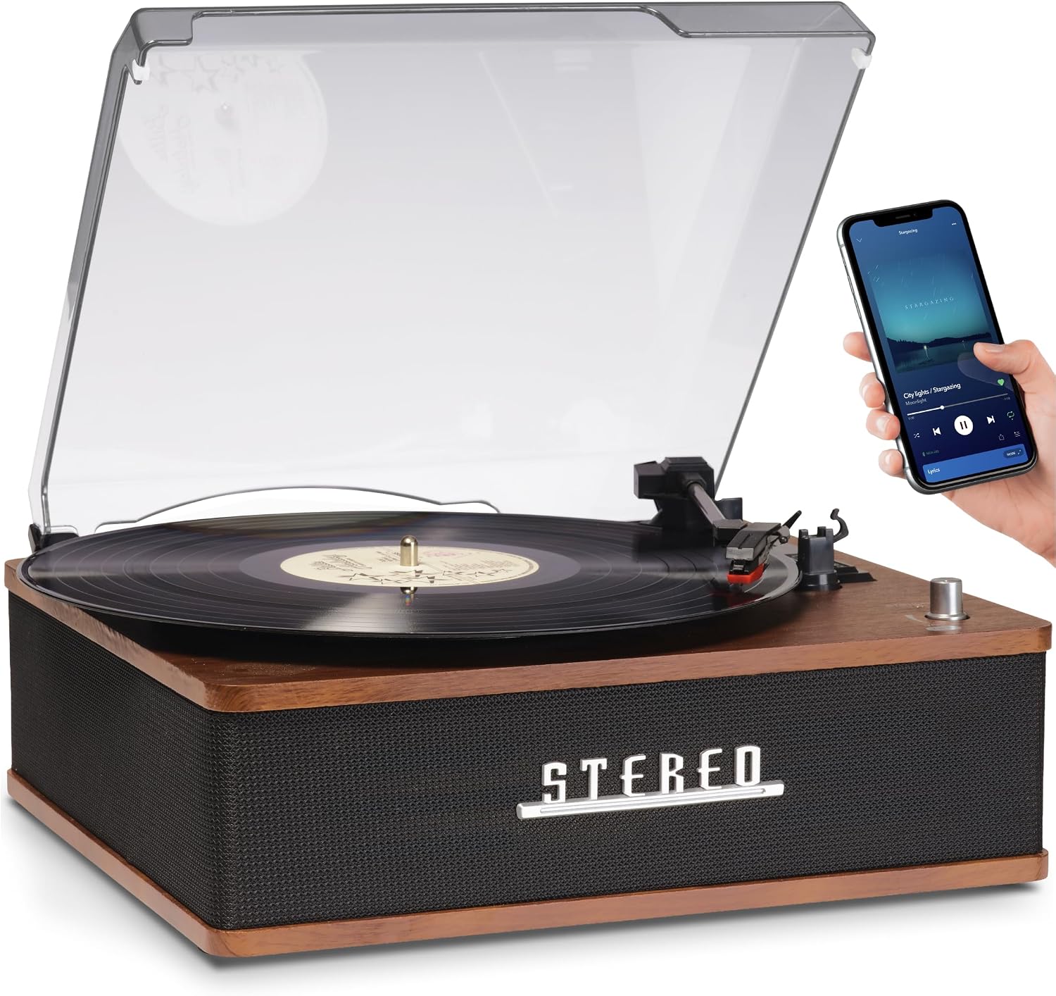1_1791537975 Denver AUDIO Turntable with Built-in Speakers & Bluetooth VPB-262 - Image 1