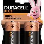 Duracell Plus Alkaline D (2pcs)