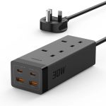 Tessan TS-FS01 2-Gang AC Extension 2m 13A with 2x USBA 2x USBC 30W